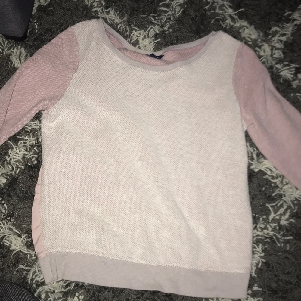 Pink shirt with cross in back